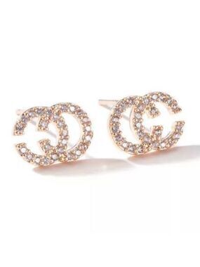 Cc Zircon Crystal Earrings